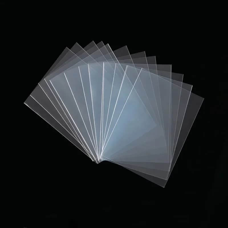 100 pz/set varie dimensioni buste per carte trasparenti gioco di carte magiche tarocchi carte da poker protezione buste per carte da gioco da tavolo
