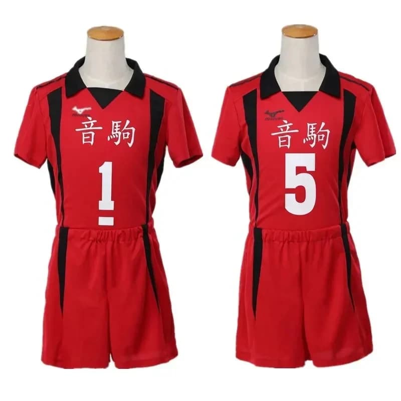 ❤ 2026 ❤ Costume Cosplay Anime Haikyuu, Uniforme di Nekoma High, Set Maglietta e Pantaloncini del Club di Pallavolo Kozume Kenma, Abbigliamento Sportivo ❤