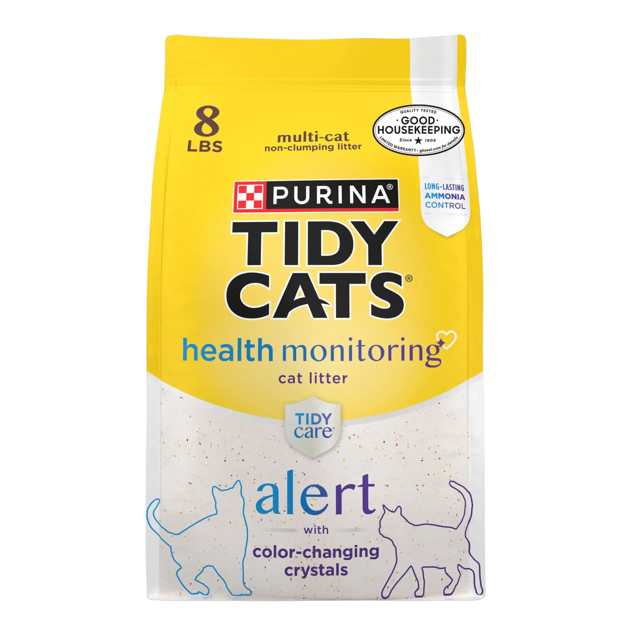 Tidy Care Alert Health Monitoring Cat Litter Unscented 8 lb Bag