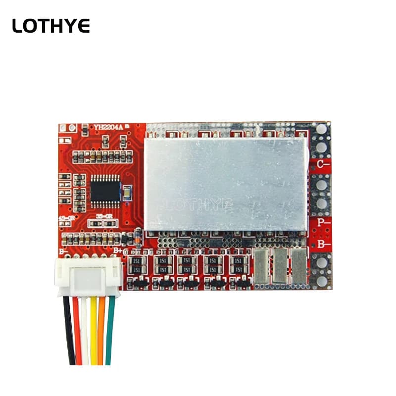 Scheda BMS 3S 4S 5S 50A / Scheda di Protezione Batteria al Litio 3.7V 55A / Scheda BMS per Batteria al Fosfato di Ferro 3.2V / LiFePO4 con Bilanciamento