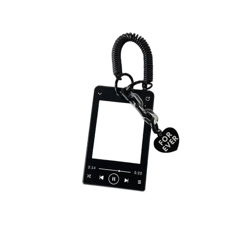 Smart Sound Machine Star Snapshot Carrier Vetrina per immagini con custodia per identificazione scolastica - Custodia protettiva per memorabilia Portachiavi Borsa Dangler