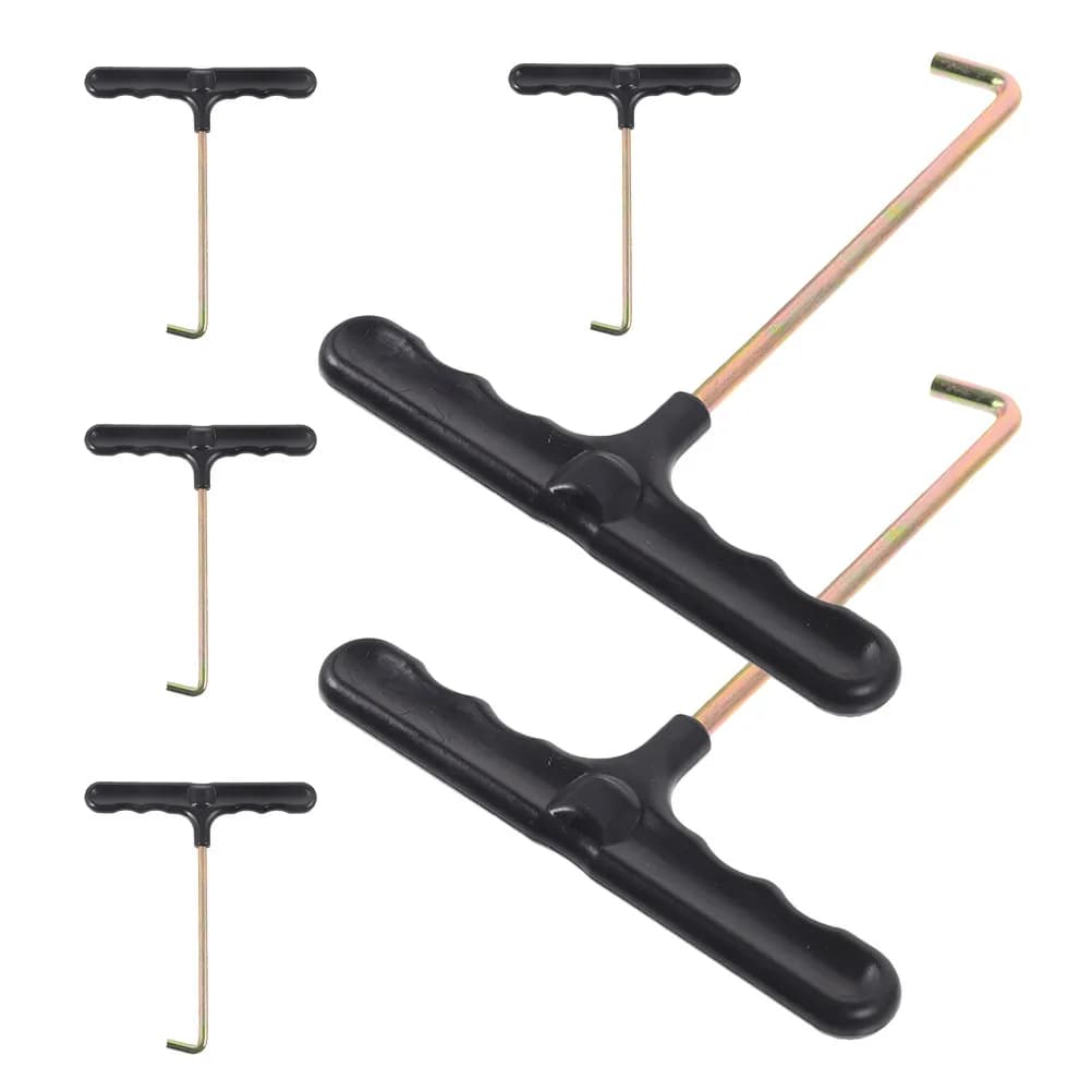 Set di 6 Tendilacci Leggeri in Acciaio Inossidabile per Pattini da Ghiaccio, Pattini a Rotelle, Scarpe da Hockey, Pattinaggio Artistico e Scarpe da Corsa