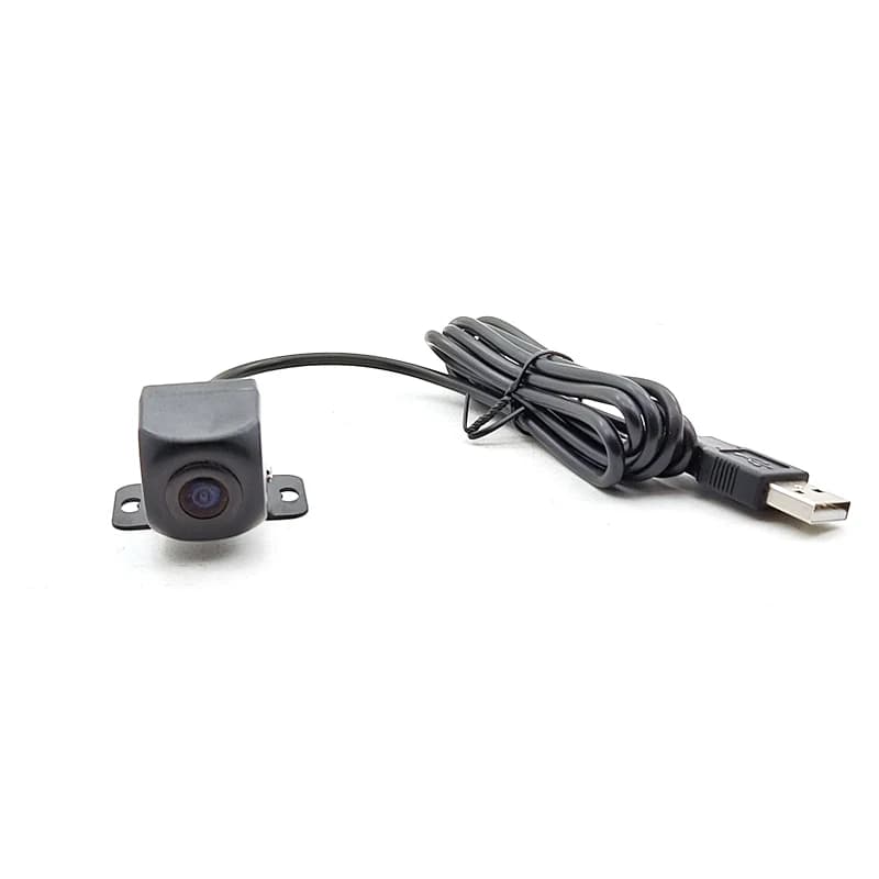 Custodia in metallo su misura impermeabile 720P 1080P HD grandangolare 2.8mm obiettivo USB 2.0 telecamera retromarcia per auto Usb per sistema Android