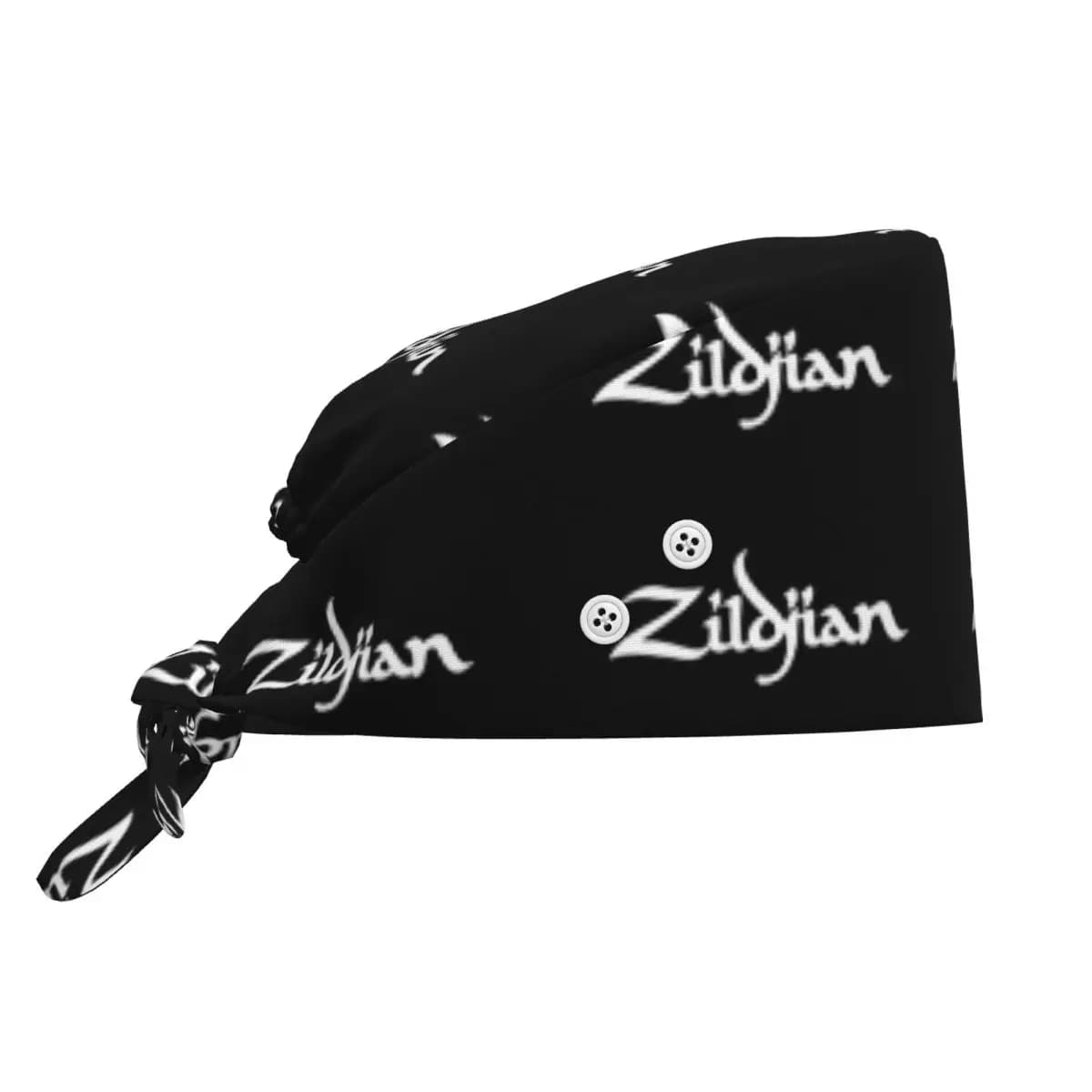 Zildjian Scrub Hat Doctor Working Surgical Cap Men Women Adjustable Nursing Caps for Dentist
