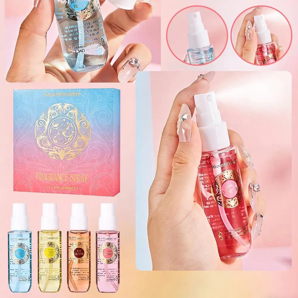 Spray Profumato da Viaggio per Donne Senza Alcool Fragranza Floreale Fresca di Lunga Durata Profumo Portatile Regalo per la Stagione delle Lauree