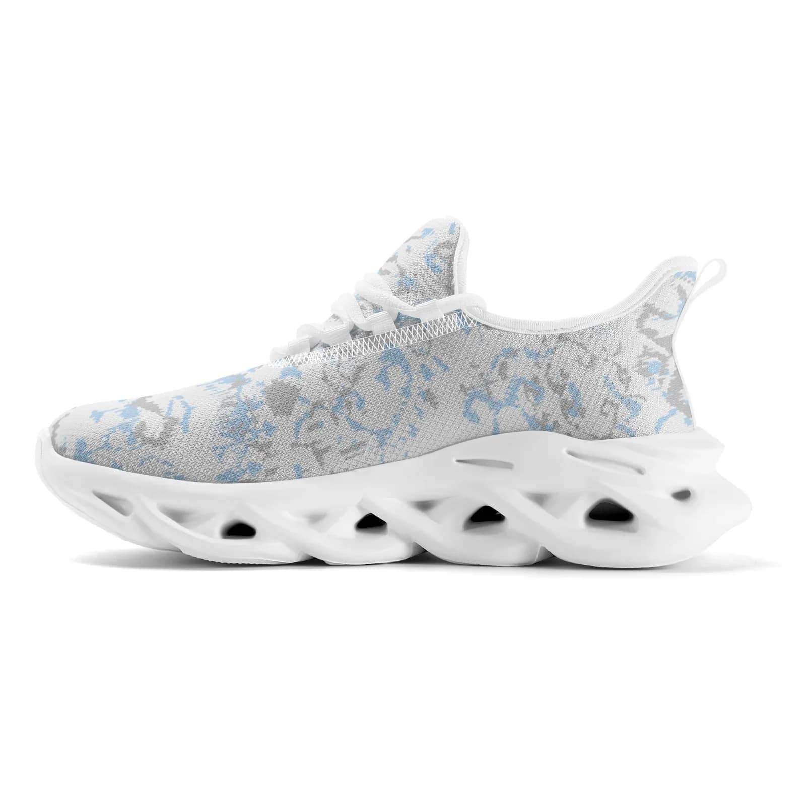 Scarpe personalizzate Sneakers casual da ragazzo con stampe grafiche Scarpe leggere da passeggio e corsa in rete con lacci EUR36-48