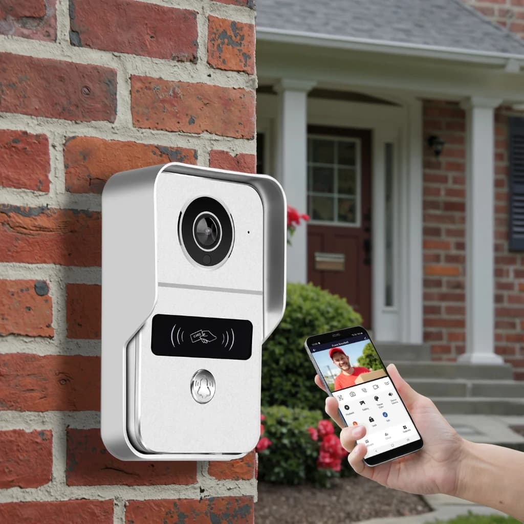 hit productWifi Inteligente Video Tuya Wireless Visual Doorbell Voye Motion Detection Sensor Doorphone Intercom With Camera Wate