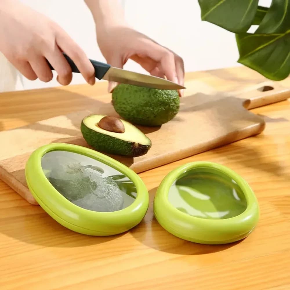 1pc Kitchen Storage Box Fruit Vegetable Container Fresh Box Avocado Tomato Lemon Onion Fresh-Keeping Crisper Kitchen Gadgets