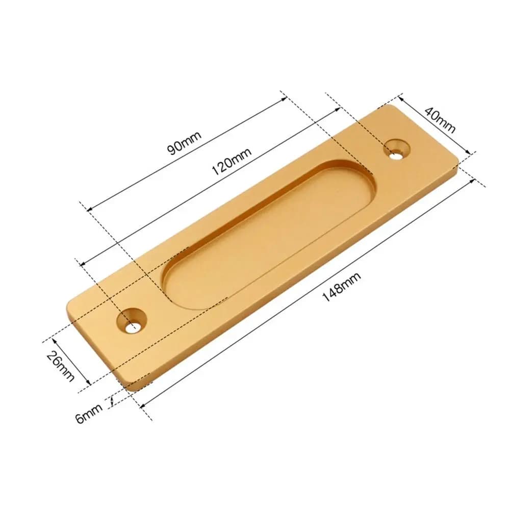 Ferramenta per mobili Manopole ausiliarie per cassetti Maniglia per porta scorrevole Maniglia per armadio Maniglia per porta in vetro