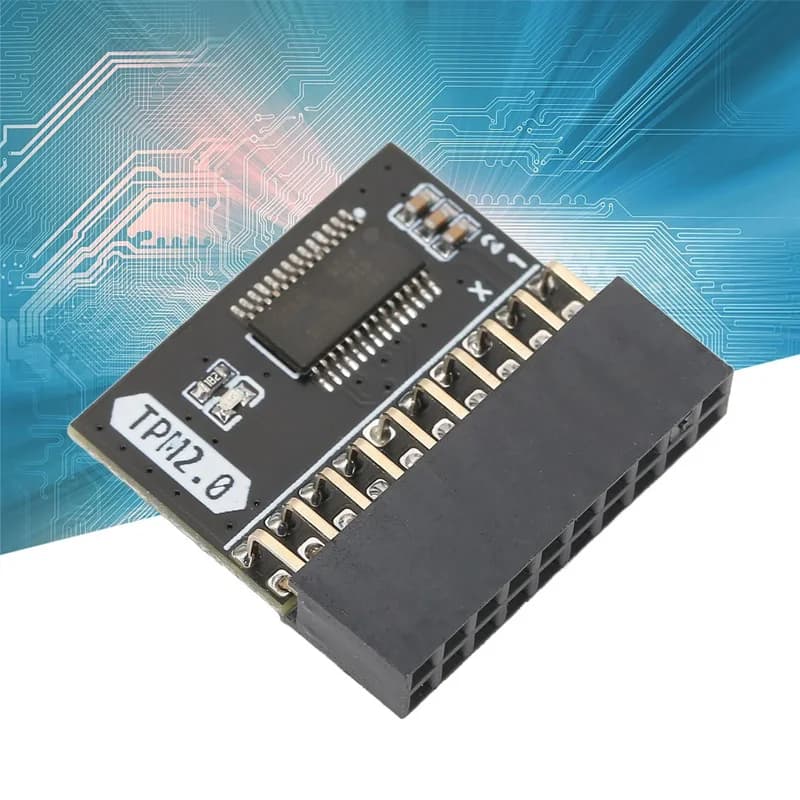 Modulo di Sicurezza TPM 2.0 con Interfaccia LPC a 14 Pin, Compatibile con Schede Madri MSI X99 e Multimarca, Modello X99JS12 X99 JS11