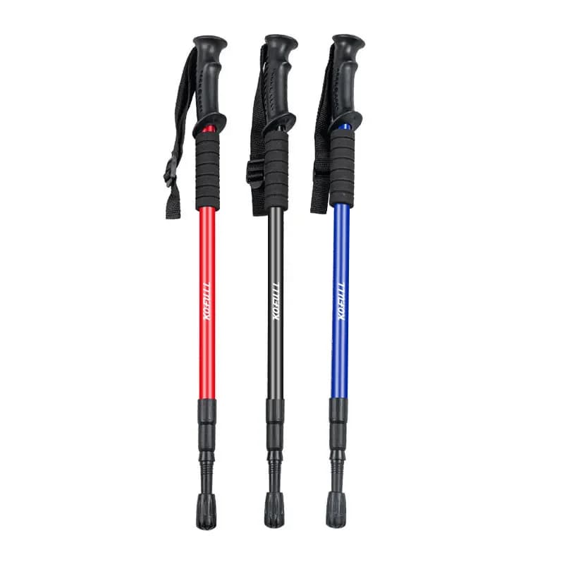 KOFULL 1PC Trekking poles Alpenstock Trekking pole Walking pole with ultralight absorber