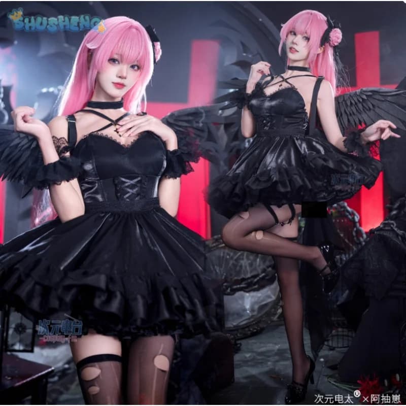 Doro NIKKE: La Dea della Vittoria Cosplay Costume Dorothy 2025 New Dawn Party Dress Black Accessory Pro Halloween Women's Set