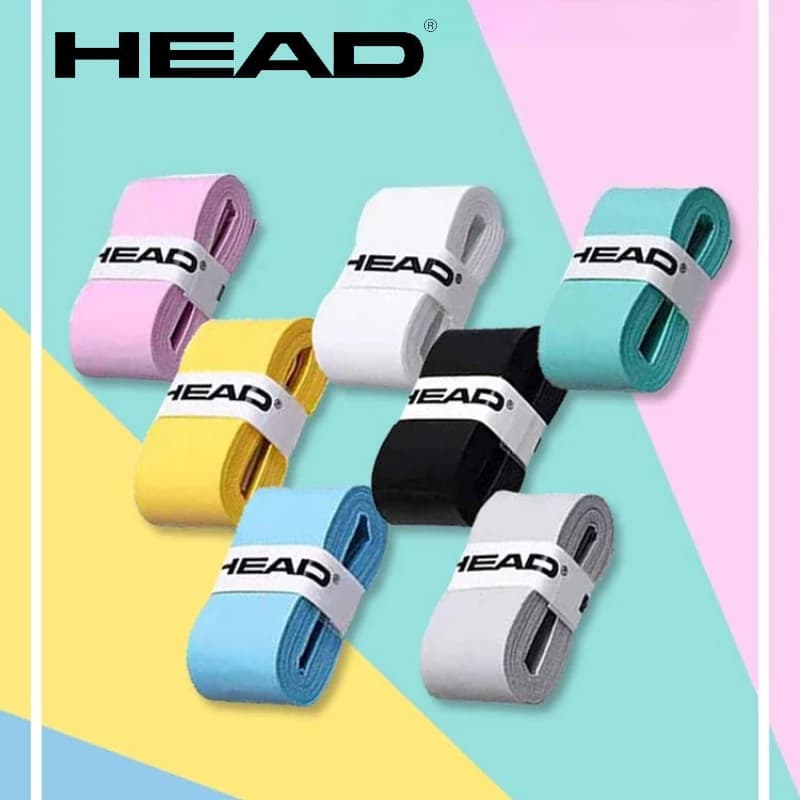 4/12 pz TESTA Colla A Mano Cintura antiscivolo Racchetta Da Tennis Grip Nastro antiscivolo Band Pole Sweatband Pu Maniglia Racchetta Da Badminton Maniglia
