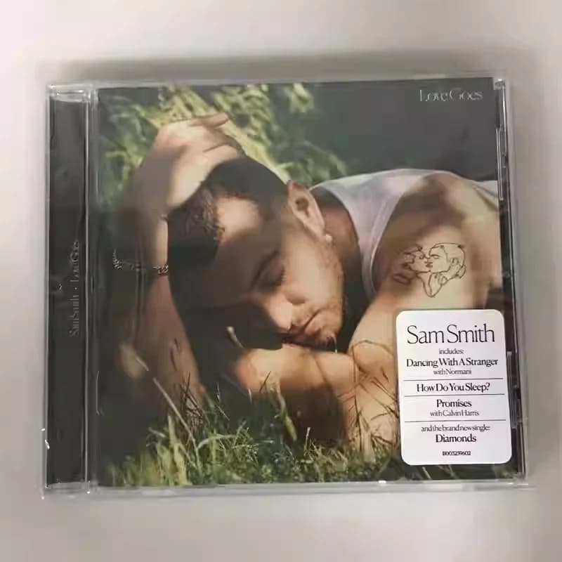CD Classico Pop Musicale di Sam Smith - Love Goes - Edizione 2020 - Regalo per Cosplay, Walkman, Soundtrack Auto, Box Regalo