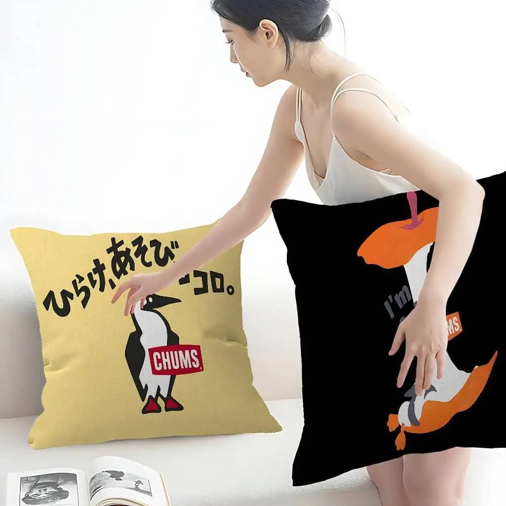 Brand C-Chums Pillow Cushion Cover Pillowcase Living Room Sofa Home Decor Customized