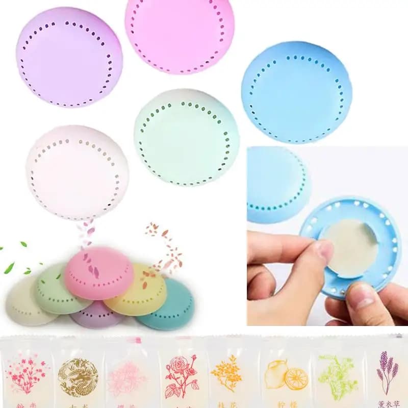 1 pz deodorante adesivo solido auto toilette deodorante camera da letto armadio casa aromaterapia accessori ornamenti casa pulita