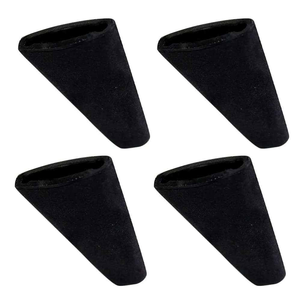 4 Pezzi Piedini Protettivi in Silicone per Griglie di Essiccatore e Friggitrice ad Aria, Cuscinetti Antiurto Angolari, Lavabili in Lavastoviglie
