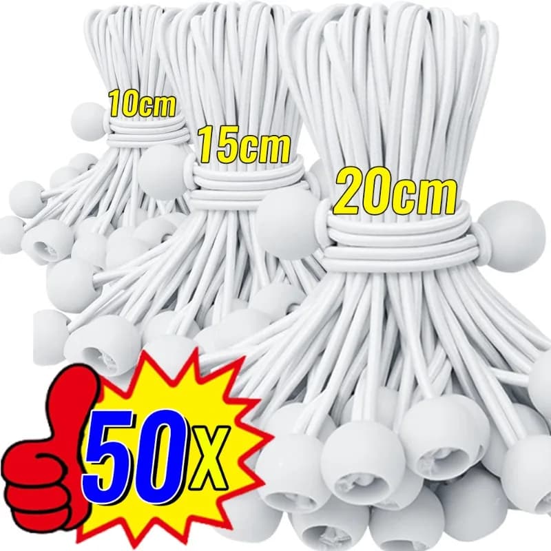 Exterior Elastic Corda Elastic Cords Portable Tent Fixing Sun Tent Baldacchino Durable canvas Tie Accessories for curtains