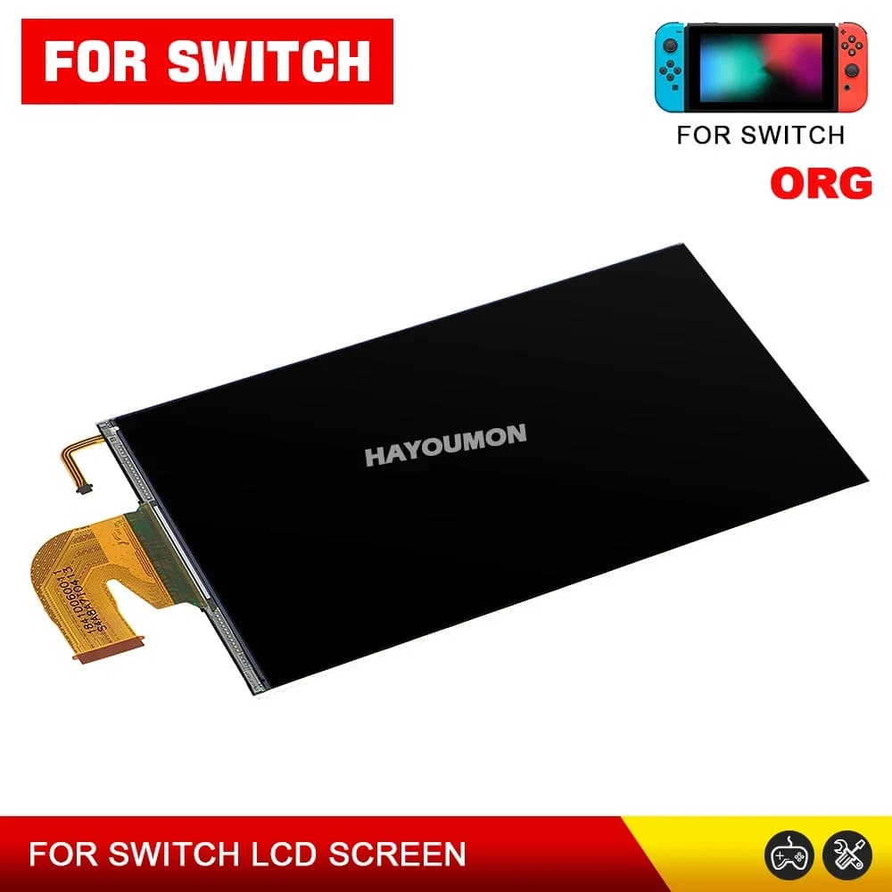 Schermo LCD per Switch V1 V2 Sostituzione Display LCD originale o OEM Gruppo vetro per console di gioco NS Switch