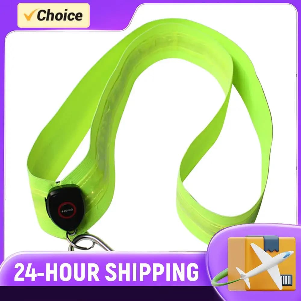 Rechargeable Led Spools, Cycling LED Straps, Night Safety Equipment for Hiking, Jogging and Walking