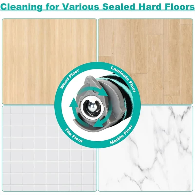 Replacement parts for soft brush rollers for foam and felt filters Shark AZ4000 AZ4002 AZ3901