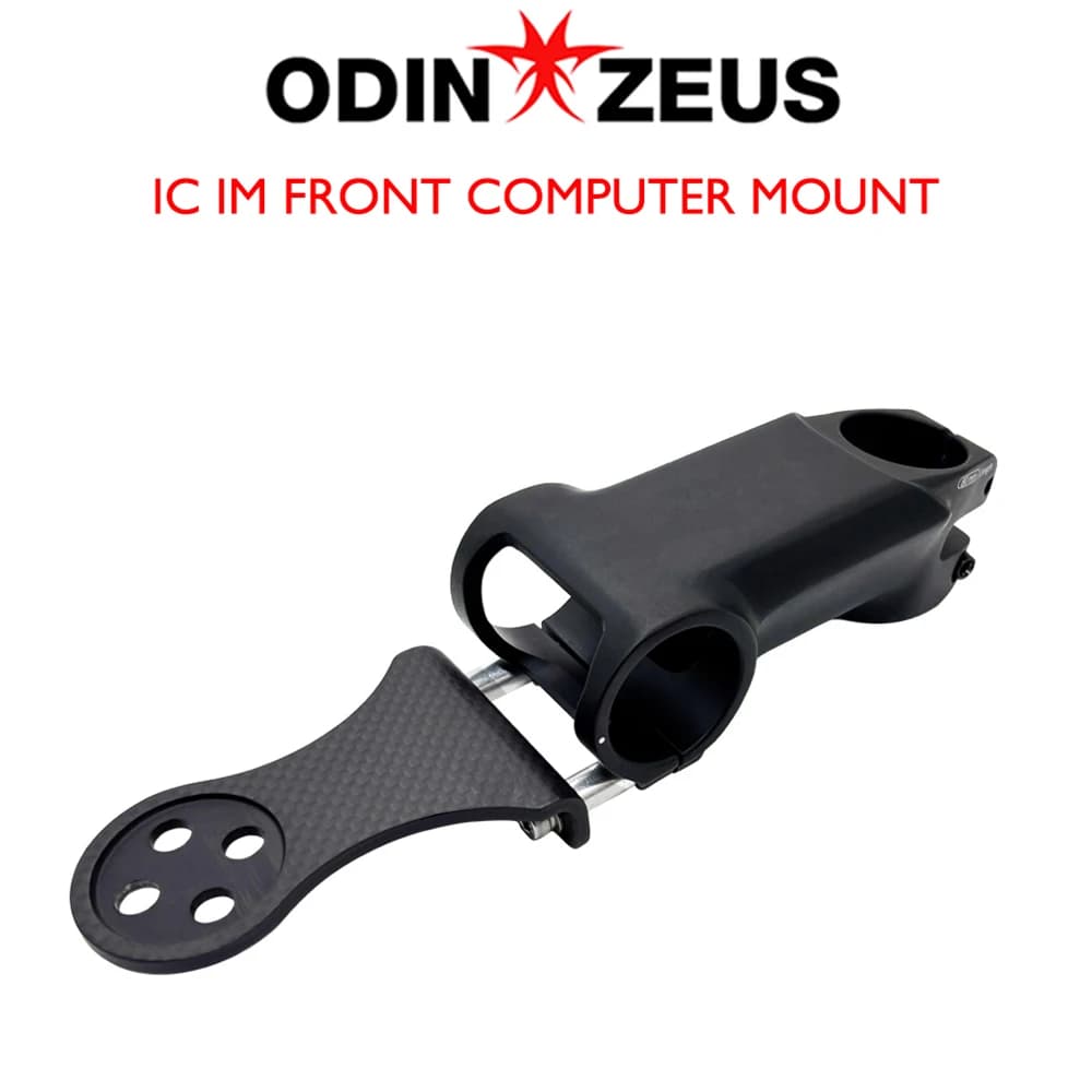Supporto per Computer da Bicicletta in Fibra di Carbonio, Ultraleggero 22g, Compatibile con Garmin/Wahoo/Bryton/GPS/Fotocamera/Luce, Accessori per Biciclette