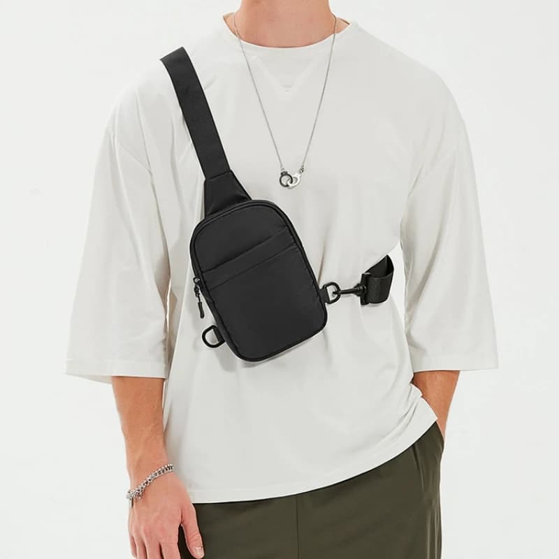 Marsupio multifunzionale 2In1 Borsa da viaggio per esterni per uomo Donna Borsa a tracolla piccola a tracolla casual Borse a tracolla