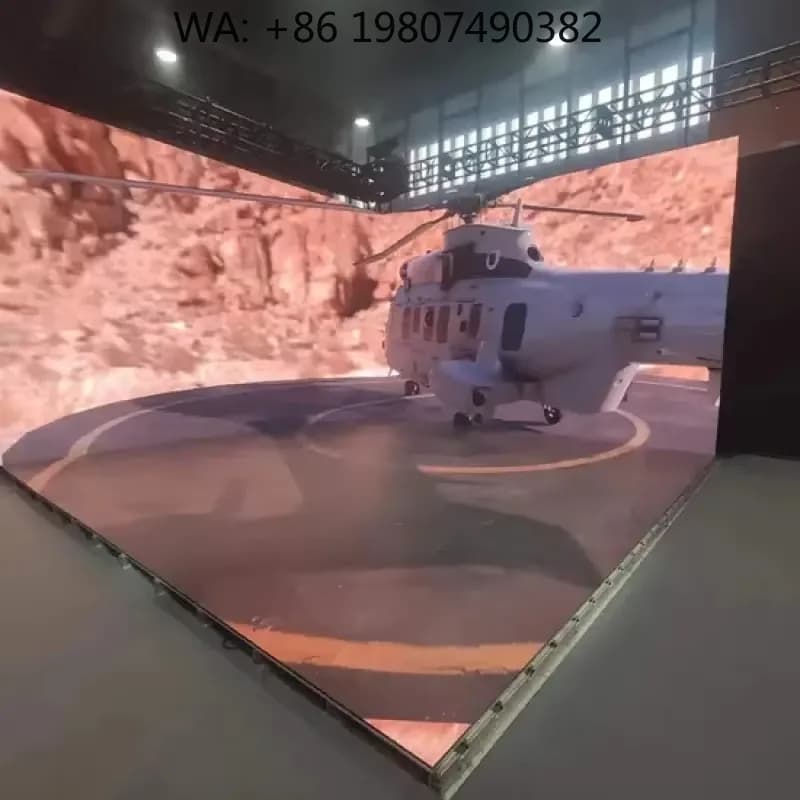 P3.91 Interactive LED Floor Tile, Magnetic Connection Design, Rental Video Wall for Stage Advertising and Events