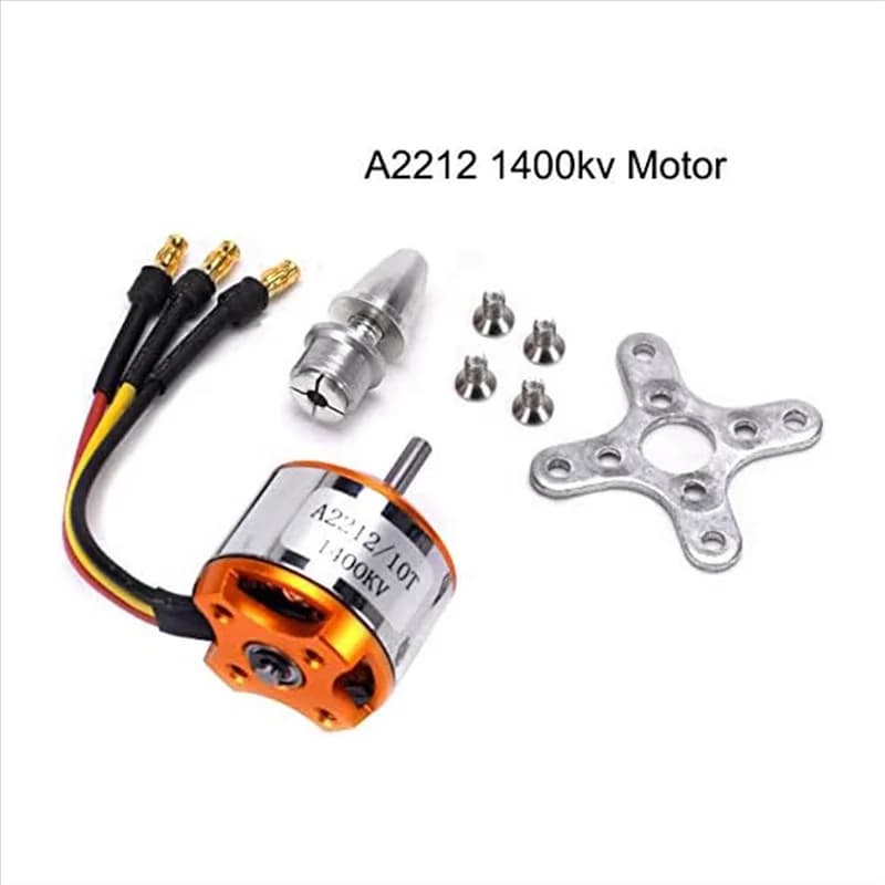 Set Motore AS96-2212 1400KV + ESC 30A + Servo SG90 + Elica 8060 per Aeromodelli RC, Quadricotteri, Aerei ad Ala Fissa, Elicotteri e Accessori