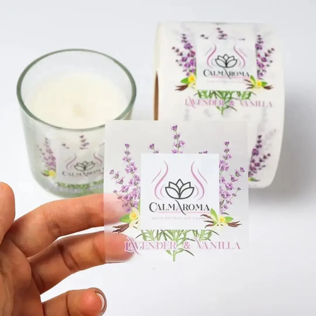 Etichette adesive personalizzate con sigillo in ceralacca, etichette per barattoli, etichette personalizzate per candele profumate nere, etichette adesive con sigillo in ceralacca.
