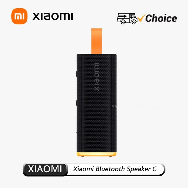 NEW Xiaomi Outdoor Portable Bluetooth Speaker C 18W Powerful Sound Speaker 3D Dazzling Lighting Waterproof and Dustproof Speaker