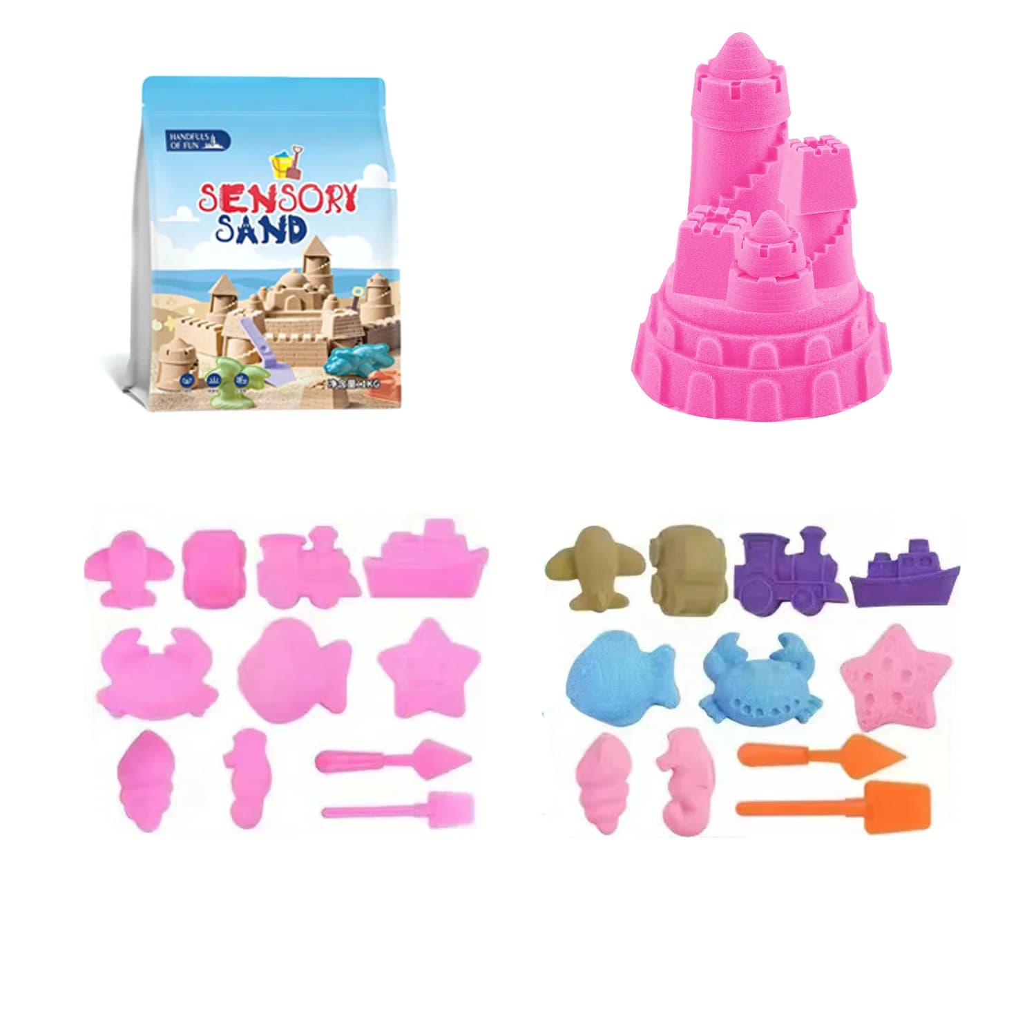 Giocattolo per bambini con sabbia spaziale oleosa, argilla dinamica in plastica color sabbia, può esercitare la capacità pratica del bambino
