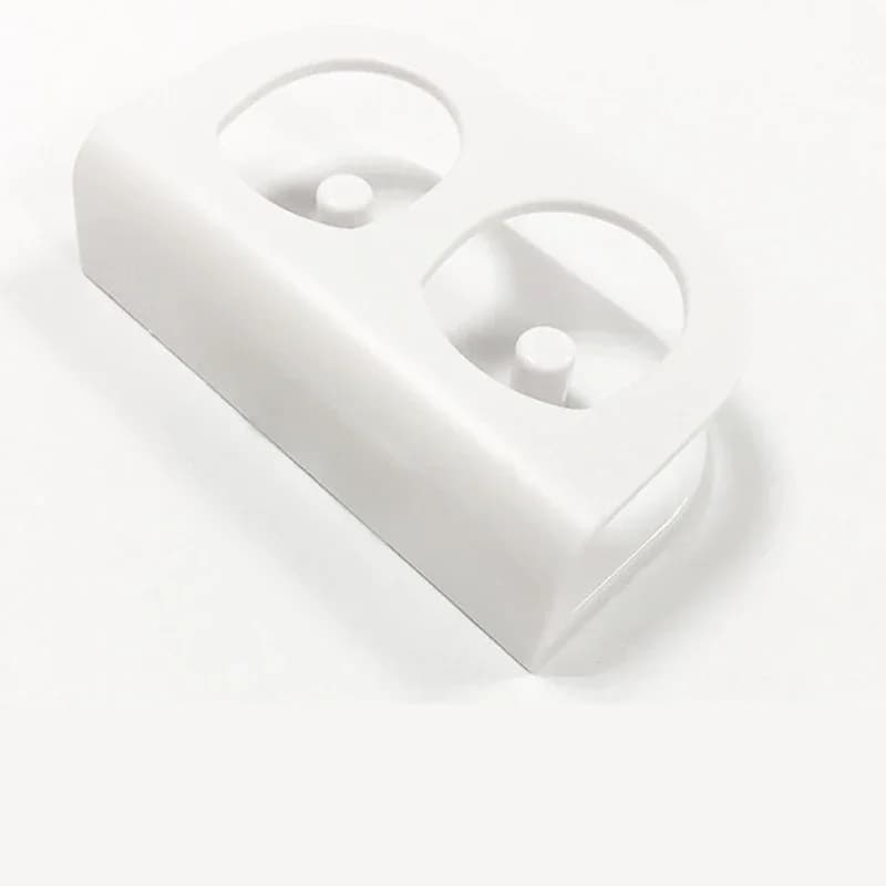 White Electric Toothbrush Support for Double Toothbrush Holder Oral B