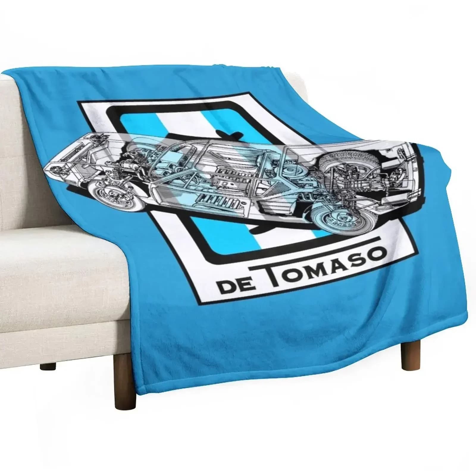 DETOMASO PANTERA (1971) Throw Blanket warm winter Sleeping Bag Decorative Sofa Hair Travel Blankets