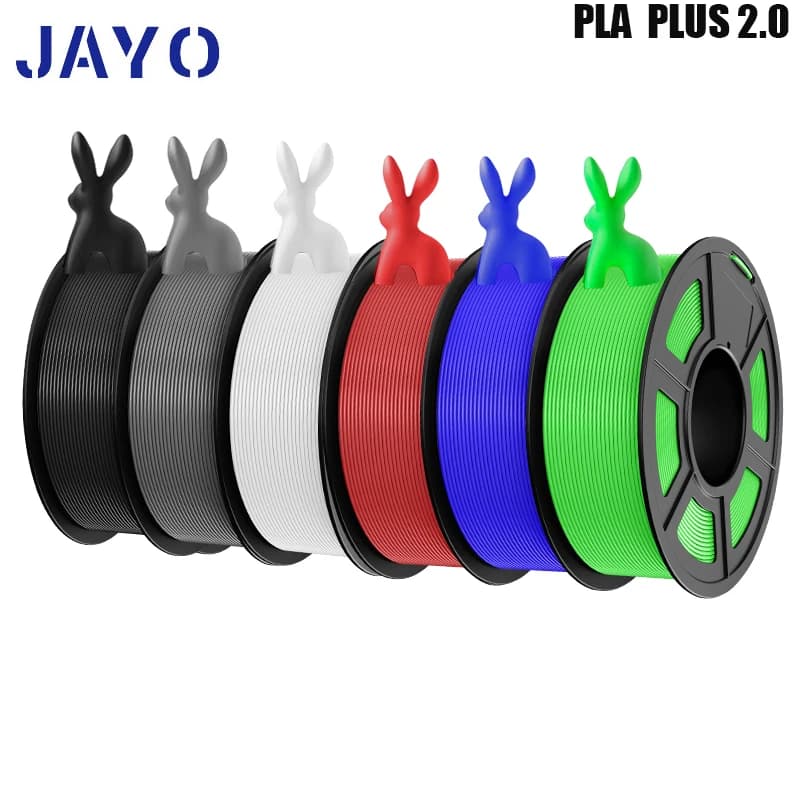 TECBEARS pla plus 2.0 6 3D Filament Rolls Pla plus 1.75mm/±0.02mm Multicolor Combination Set 3D Printer Materials FDM Gift DIY