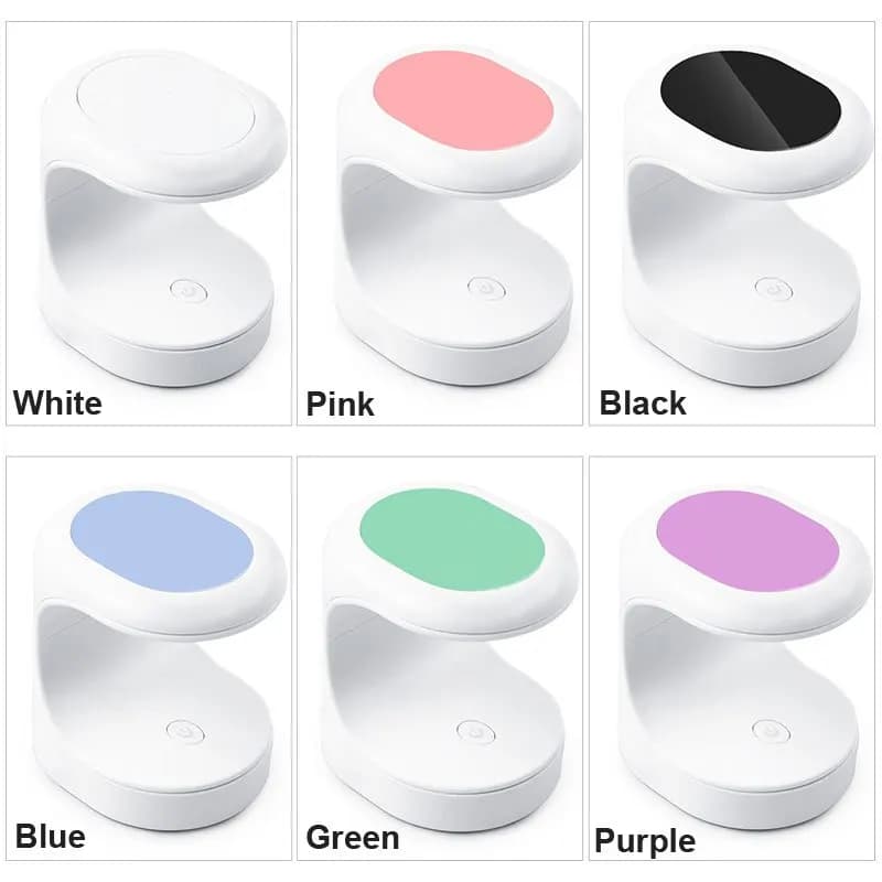 Mini essiccatore per unghie lampada UV macchina per Manicure strumento per unghie a dito singolo smalto per Gel 16W essiccatore per unghie lampada a LED strumenti per Manicure con USB