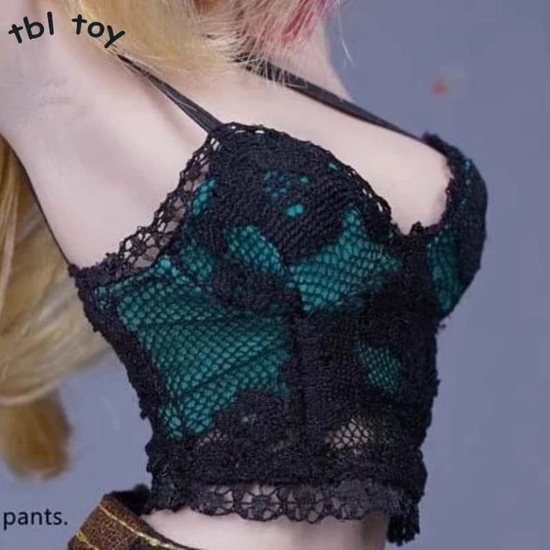 1/6 Bilancia Reggicalze Reggiseno di Pizzo Glutei Pantaloncini di Jeans Modello di Vestiti per 12 Pollici Tbl Bambola Soldato Femminile Parti Componenti Figure