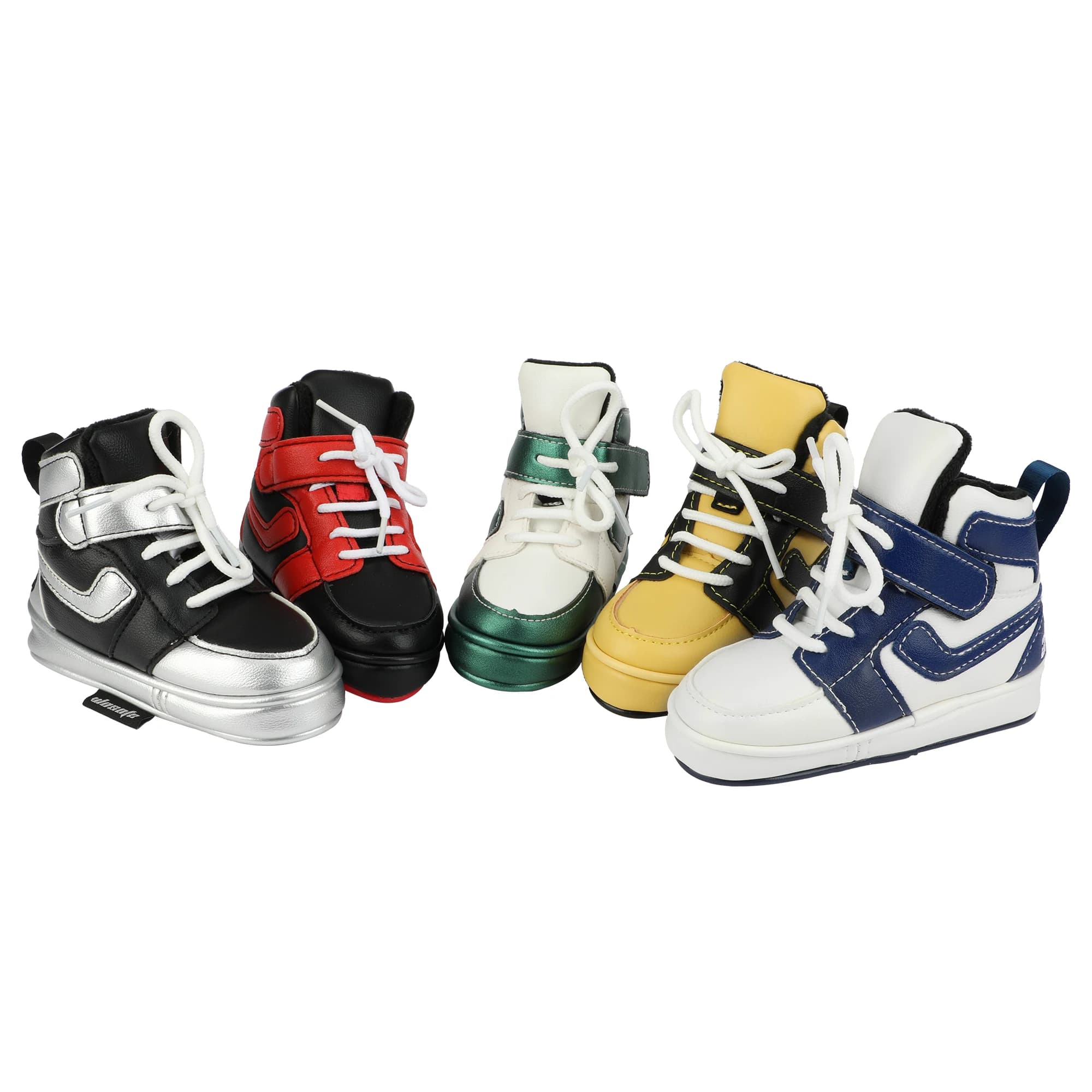 1 copertura per mazza da golf, copertura per putter da golf, materiale PU vintage a blocchi di colore, copertura per la testa del mazza dal design vintage, facile da indossare e da togliere.
