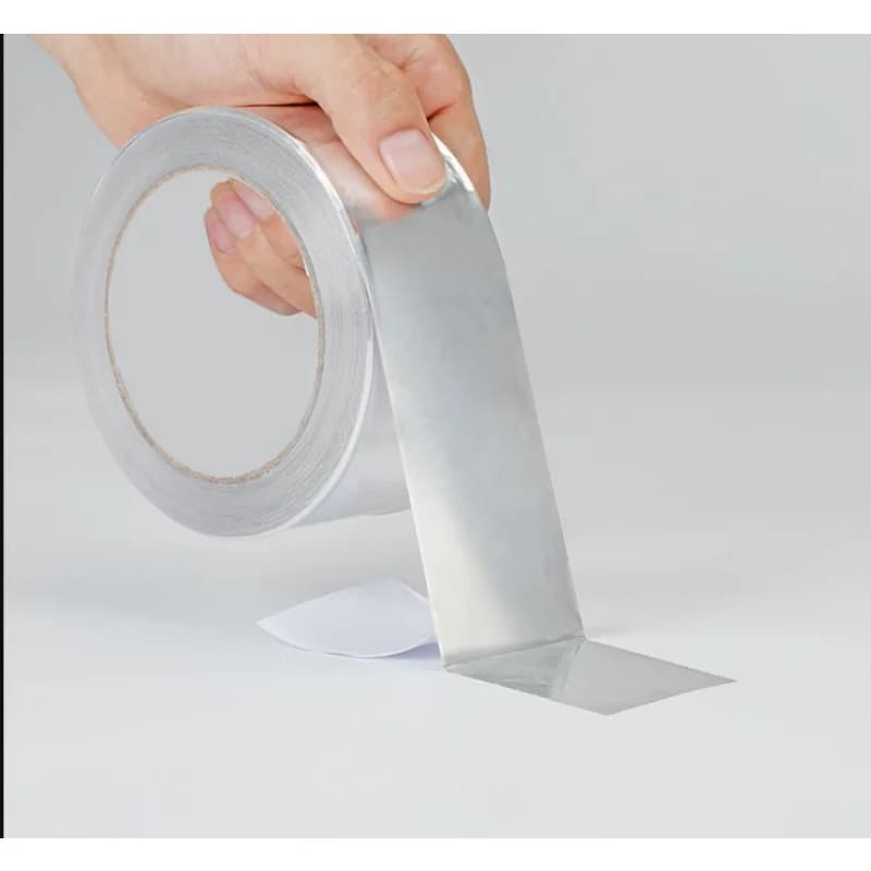 Nastro in foglio di alluminio resistente alla temperatura Nastro per riparazione tubi da cucina Adesivi impermeabili per fornelli e lavandini da cucina