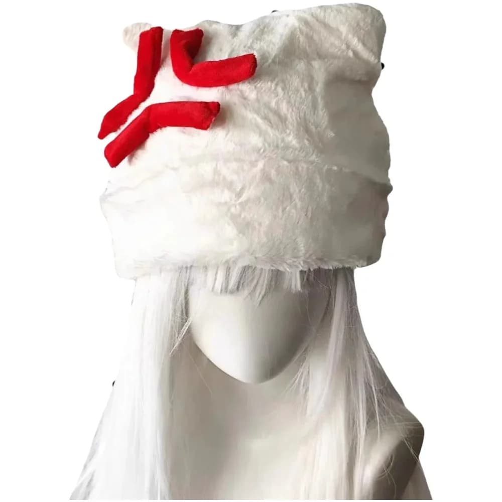 Cappello con orecchie di gatto Simpatico cappello con orecchie di peluche a tesa larga per il calore invernale e il berretto di peluche spesso