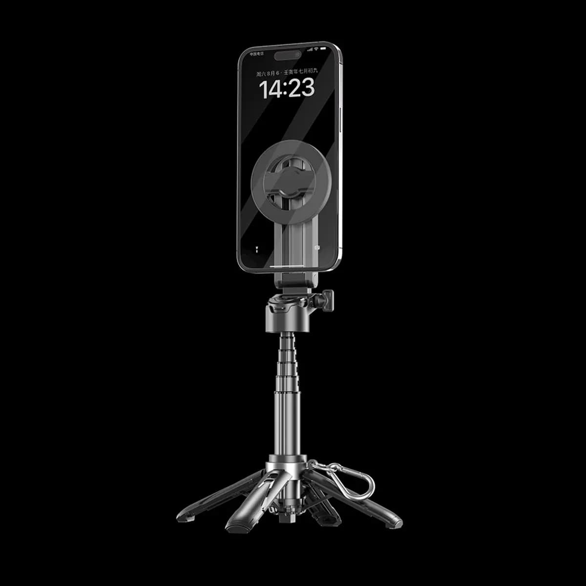 M05K Design Magnetico Migliorato Mini Treppiede Bluetooth Portatile Telescopico Multifunzionale per Selfie e Telefono
