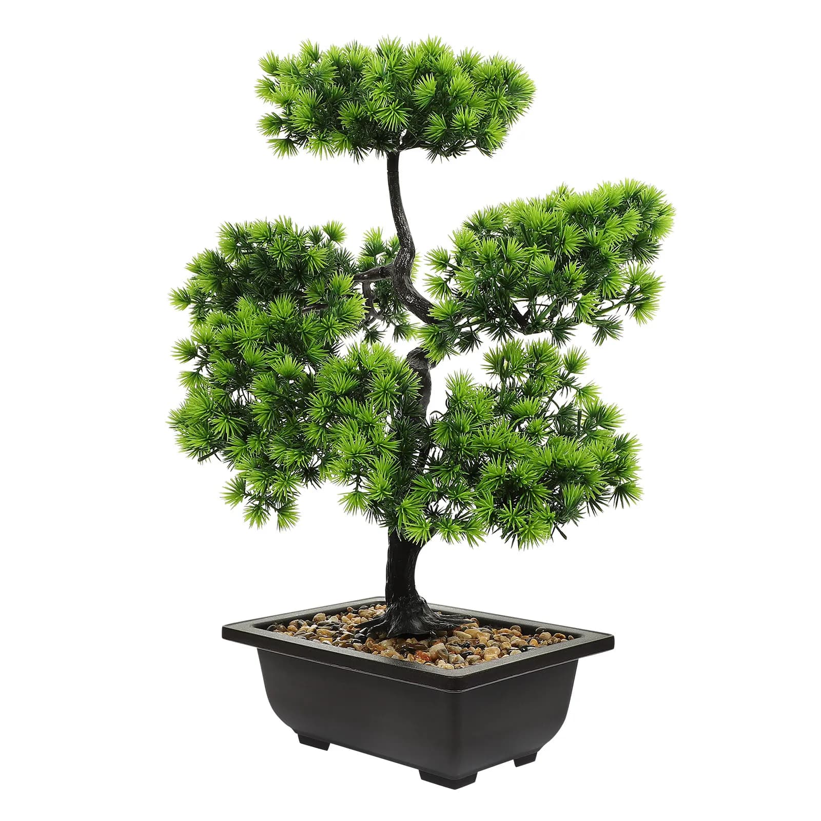 Fake Bonsai Tree Premium Artificial Plant Pot Decor Stylish Space Enhancer No Maintenance Fade-Resistant Living Room Bedroom