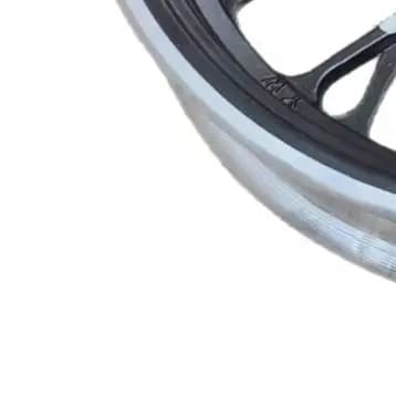 Cerchio Anteriore in Lega di Alluminio da 10 Pollici 3.00-10 con Freno a Contropedale per Monopattino Elettrico, Ricambio per Pneumatico Tubeless, Accessori