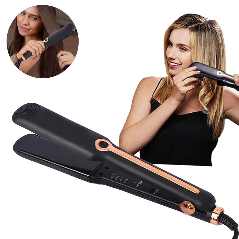 Hair Plate with Electric Steak Double Purpose Garlic Rod Ceramic Iron Best Professional Iron Machine For Hair Plate