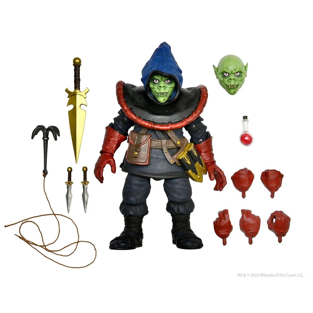 Autentica Action Figure Neca 52277 Dungeons&Dragons Goblin Assassin Sarak 5 Pollici