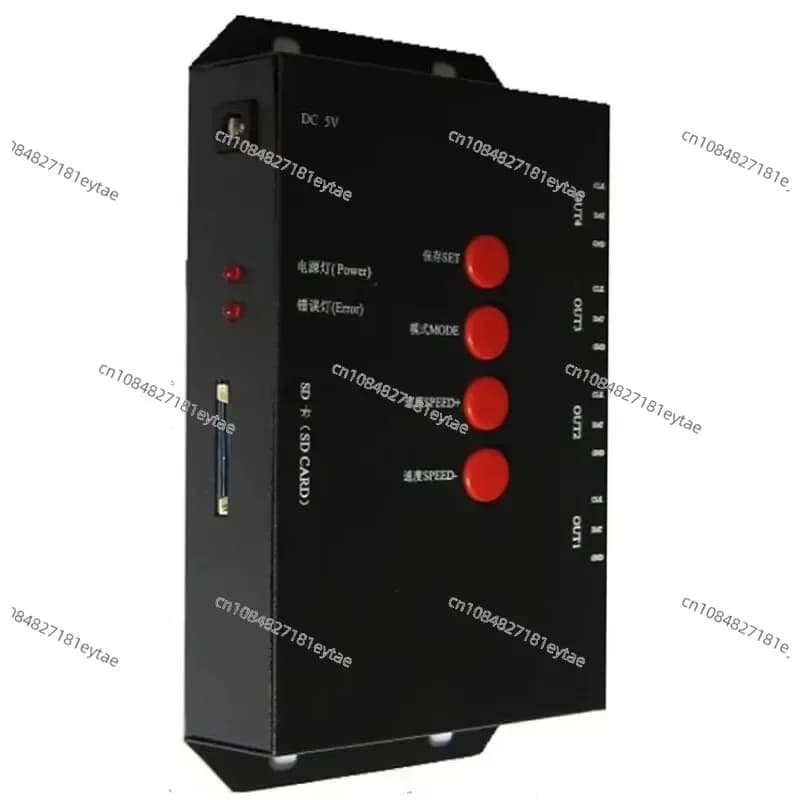 Controller LED per pista da ballo con luce pixel multicanale T4000 4096 pezzi per striscia led rgbw