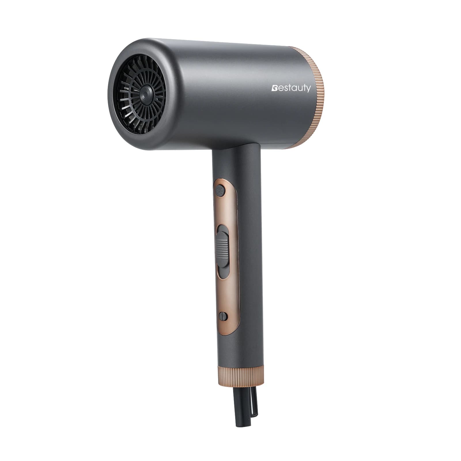 Blue Home Hair Dryer with Negative Ions, Powerful Hot and Cold Wind + Dryer Hat, Suitable for Hotel and Beauty Salons