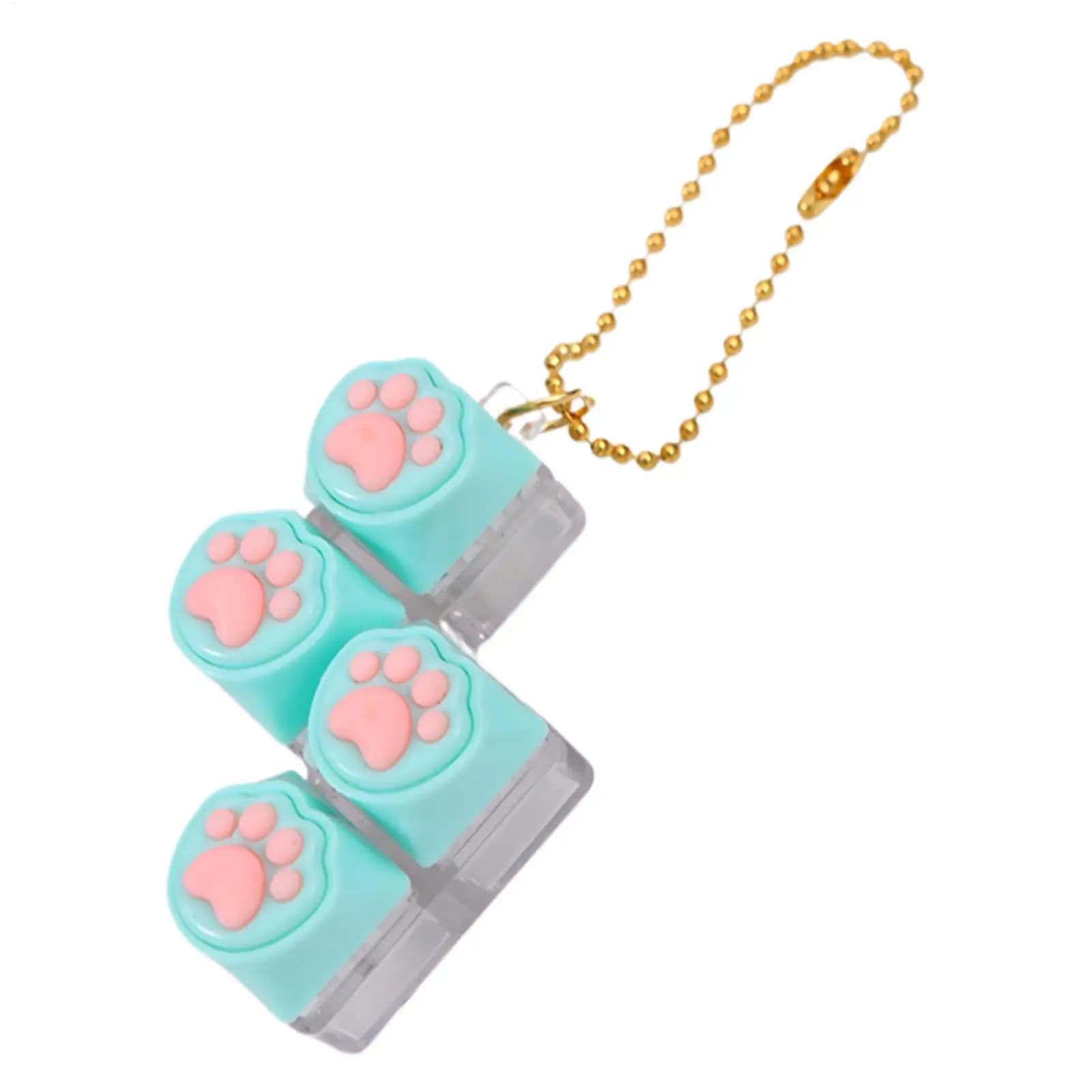 Toy Tastiera Fidget with Zampa Design Cat, Mechanical Gadget for Dita, Keyboard Clicker, School Fidget, Work, Home, Car, Air, Bedroom