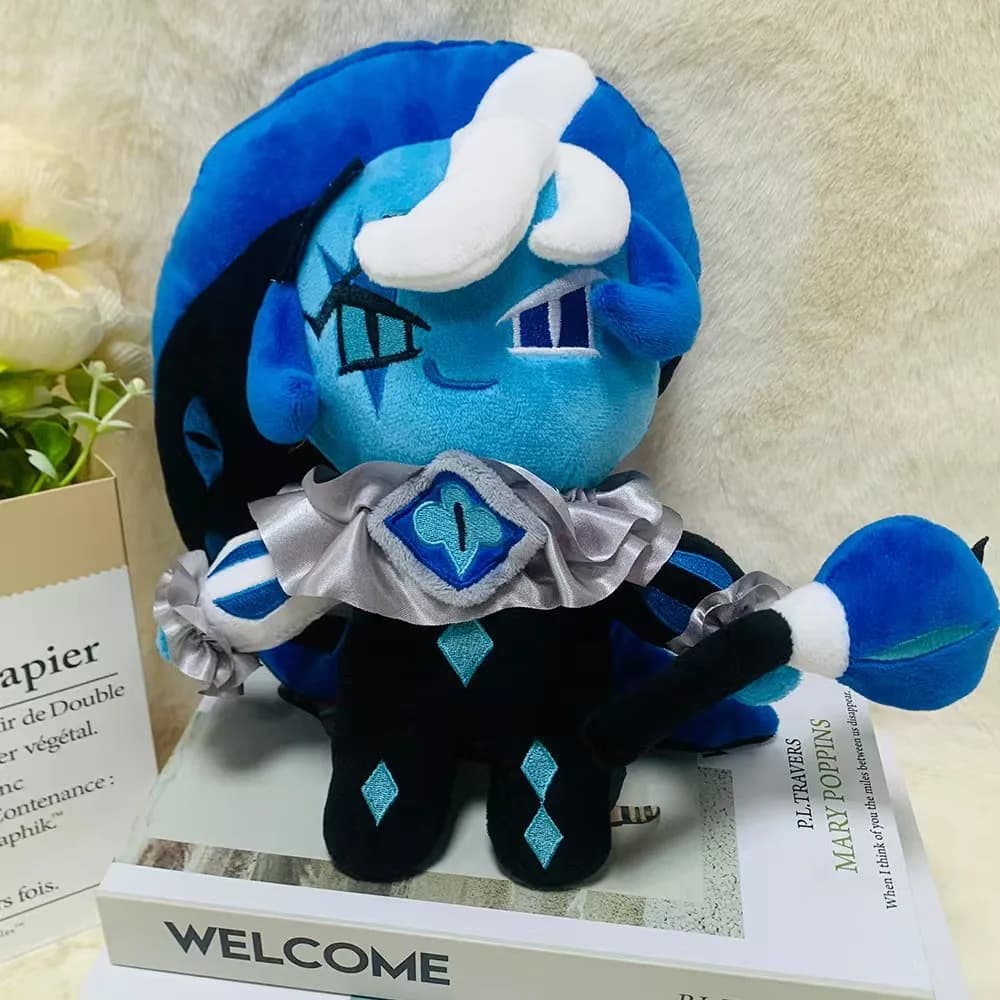 Shadow Milk Cookie Bambole di peluche Bambola blu Anime Giocattoli di peluche Statua Collezione di bambole Decorazione della stanza Giocattolo per bambini Amici Regali di compleanno