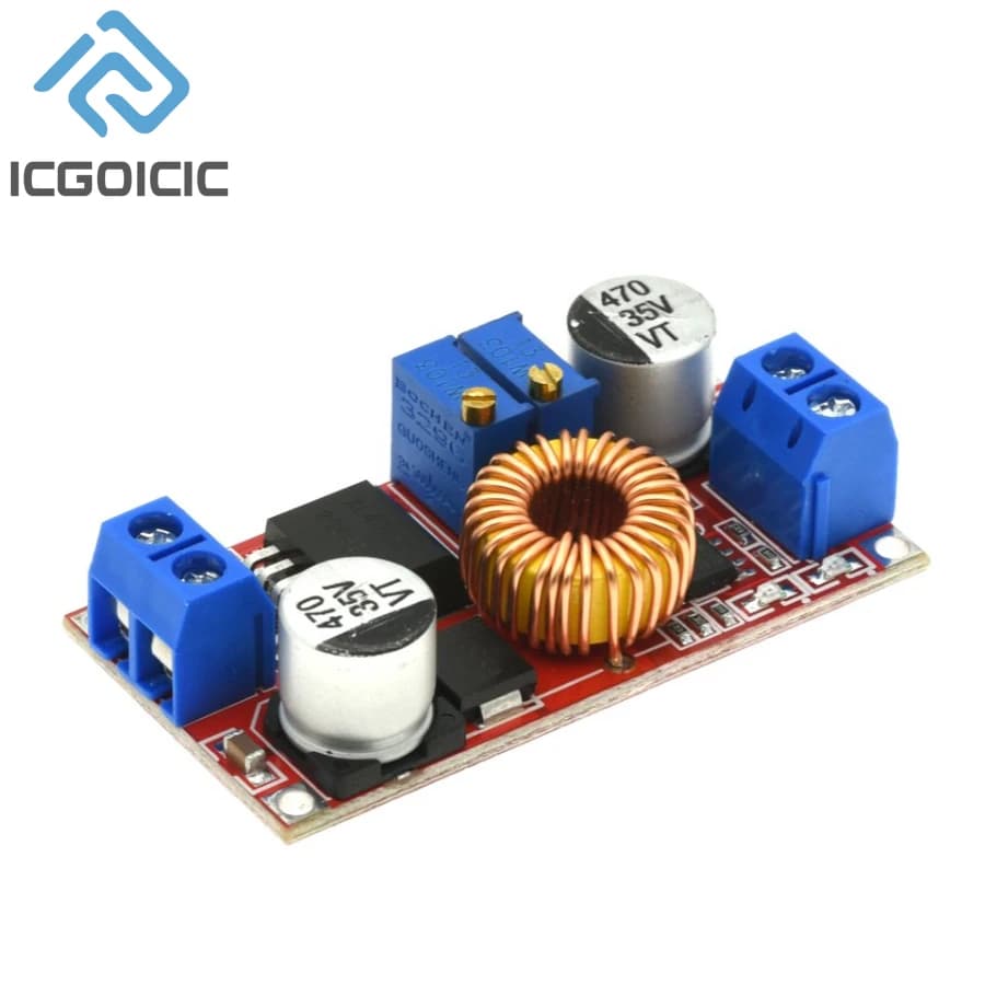 XL4015 DC-DC DC-DC current buck step down converter module from 5 V-32 V to 0.8 V-30 V 5A adjust the lithium charger card